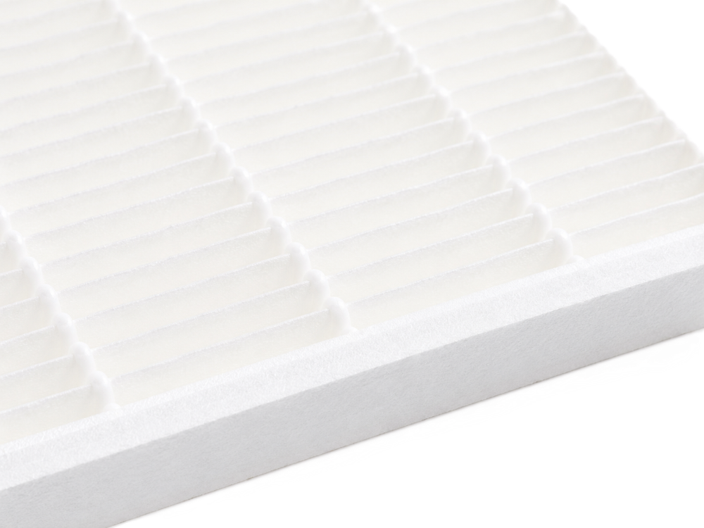 High dust holding filter
