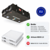 Filtri aria G4 installati nel VMC Brofer RDCD25SK