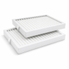 Set di 2 filtri G4 compatibili con Brofer RDCD40SK e RDCD50SK, dimensioni 240 × 199 × 22 mm