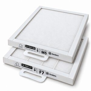 Aerauliqa QR280A, QR280E, QR280M e QR280PH – set di filtri compatibili F7 + M5, ePM1 60% + ePM10 60%, 250 × 183 × 21 mm