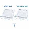 Dimensioni filtri Salda Smarty 2XP F7 + G4 185 × 168 × 25 mm
