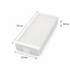 Medidas del filtro para Soler & Palau Domeo 210 FL, Domeo 210 y Pluggit Avent C200: 275 × 125 × 48 mm