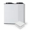 F7- und G4-Filter mit Nibe ERS S40-350 Lüftungsanlage, passend für Nibe ERS S40-400 und Genvex ECO 360R, 250 × 185 × 30 mm, 071035