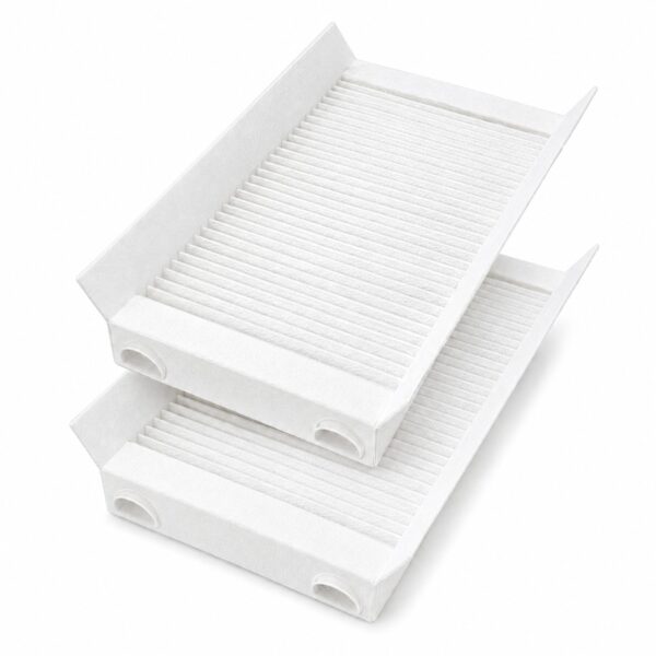 2 Filter F7 und G4 für Zehnder ComfoAir 180 und Wernig G90-180, 124 × 235 × 25 mm, 400100090, 400100091, 104 100 040, EFS G 90-180 GF