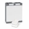 Zehnder ComfoAir 180 Lüftungsanlage mit F7- und G4-Filtern, passend auch für Wernig G90-180, 124 × 235 × 25 mm