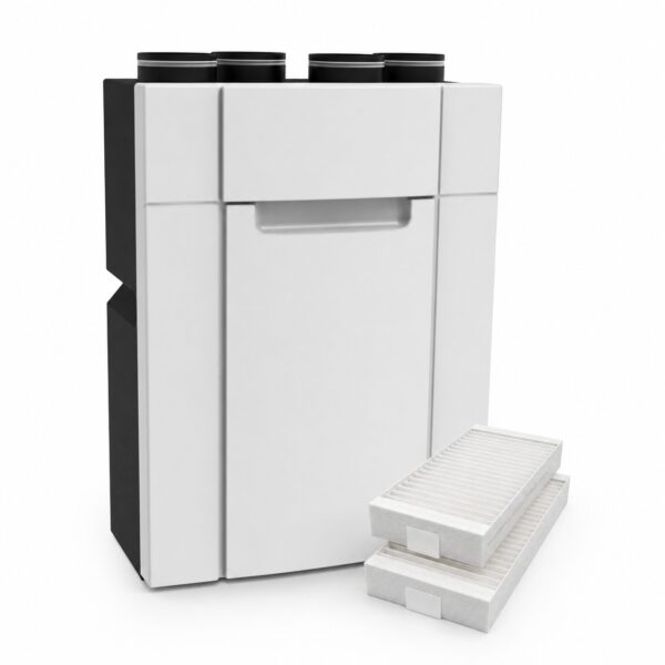 Filtros F7 y G4 delante de la unidad de ventilación Soler & Palau Domeo 210 FL, también aptos para Domeo 210 y Pluggit Avent C200