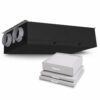 Set di filtri F7 e G4 posizionato davanti a un’unità VMC compatibile Brofer RDCD40SK e RDCD50SK