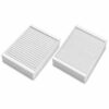 2 filtros F7 + G4 Siber DF EVO 1, DF EVO 2, DF OPTIMA, DF BASIC, Zehnder EVO 1 y EVO 2, 139 × 175 × 48 mm, DFFF7, DFFG4F7, 471100064