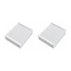 2 filtros G4 Siber DF EVO 1, DF EVO 2, DF OPTIMA, DF BASIC, Zehnder EVO 1 y EVO 2, 139 × 175 × 48 mm, DFFG4, 471100065