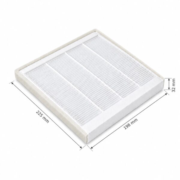 Maße Nibe S735 Filter G4, 225 × 198 × 32 mm, 060233, 6259081