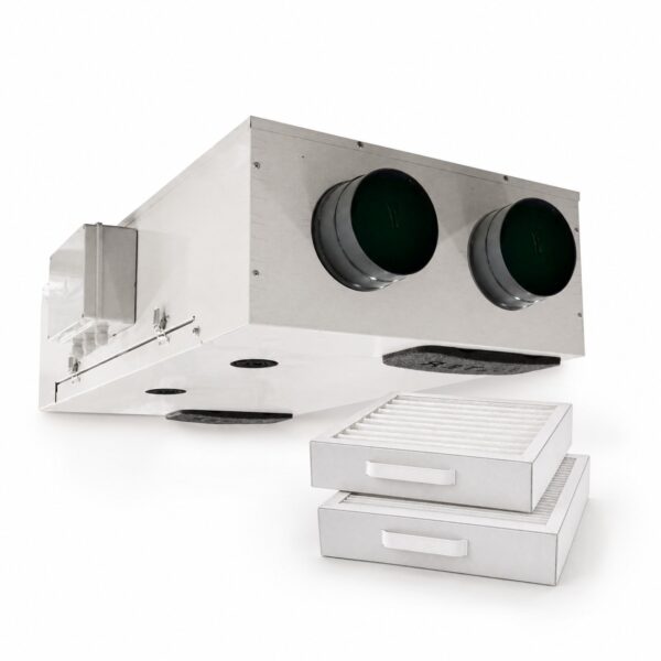 Set di ricambio composto da filtro F7 e filtro G4 per unità VMC Aerauliqa QR180