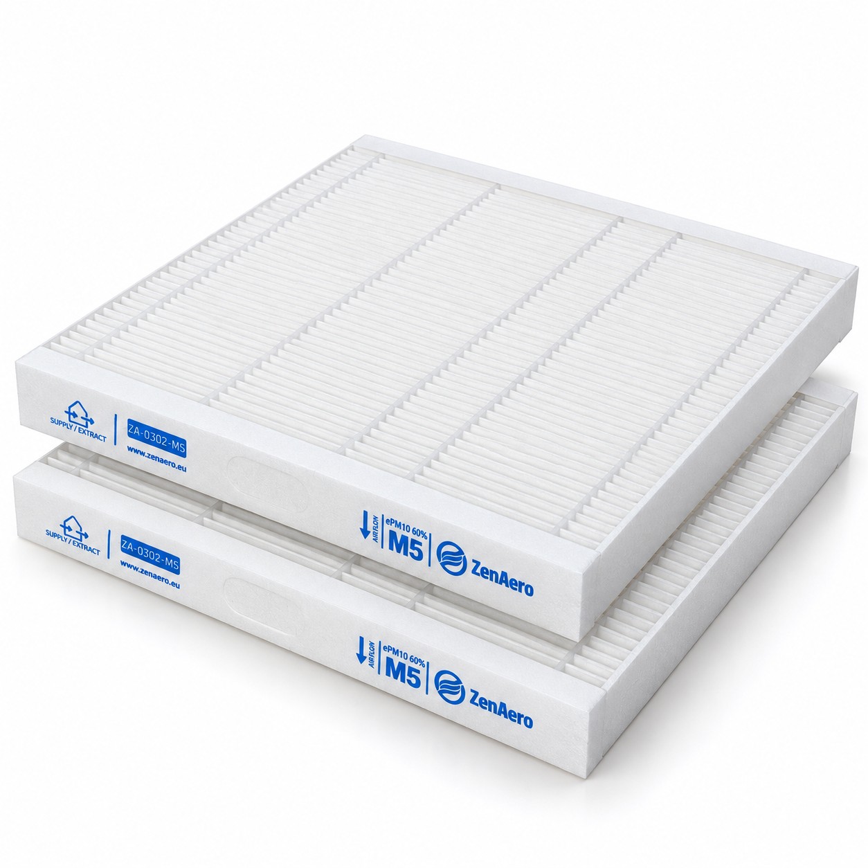 Juego de filtros compatible Vortice HRI 200 M5 + M5 ePM10 60%