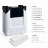Set filtri compatibili G4 + G4 per Zehnder ComfoAir Q 350 / 450 / 600