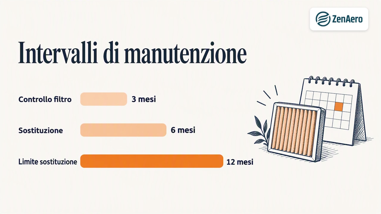 Sostituzione e manutenzione: controlli e tempi — overview diagram